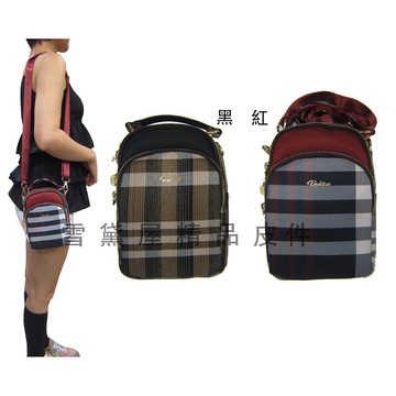 ~雪黛屋~Volee 斜側包超小容量主外袋共三層肩斜背二層主袋進口防水高單數尼龍布外袋可5寸機BVO2002501160