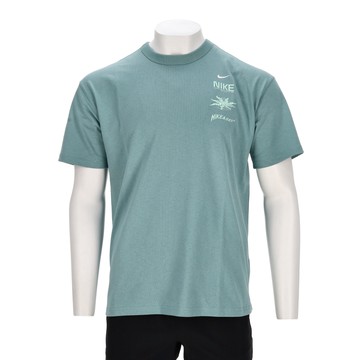 Nike As M Nsw Prem Ss Tee Gcel 男款 綠色 寬鬆 印花 短袖 IH8659-017