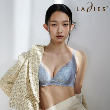 蕾黛絲-Kiss Me More無鋼圈真水 B-D罩杯內衣 氣質珠灰