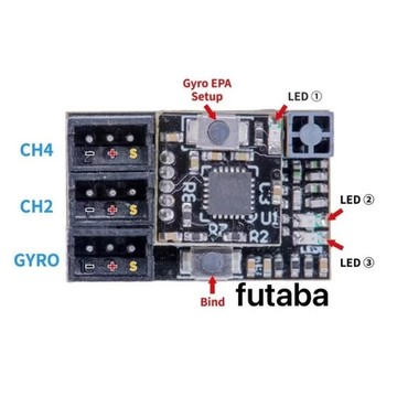 ✿AREA.TOY✿ Racing DSK-604 FUTABA接收機V5內置陀螺儀版
