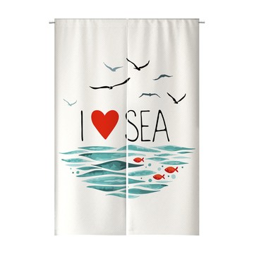 【客製化門簾】【贈桿發票】廚房門簾短 透光門簾 日式布簾 復古門簾 廚房遮擋簾 布招牌製作 棉麻門簾 掛簾日式