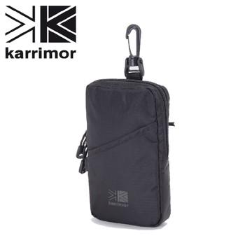 【Karrimor 英國 TC padded pouch多功能輕旅收納包《黑》】53618TCPP/吊掛包/手機包/戶外休閒包