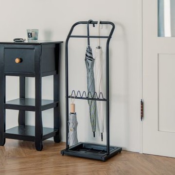 【H&R安室家】輕時尚台製九格傘架/雨傘掛架 RS50