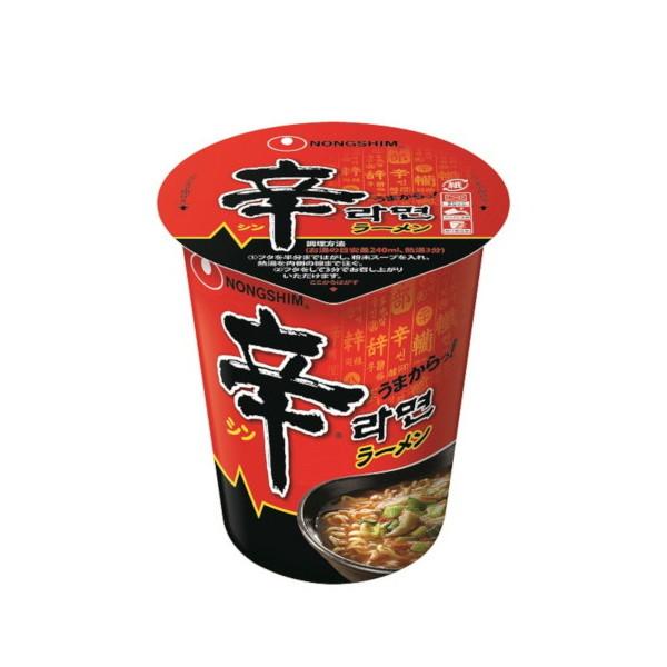 農心 農心ジャパン 辛カップラーメン 68g x12 メーカー直送