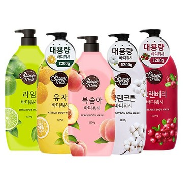 ✿新信義藥局✿ 韓國 Shower Mate~微風如沐果香沐浴乳(1200g)