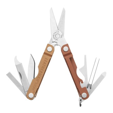 LEATHERMAN 【福利品】NEW MICRA 南瓜色多功能工具剪(#833462)