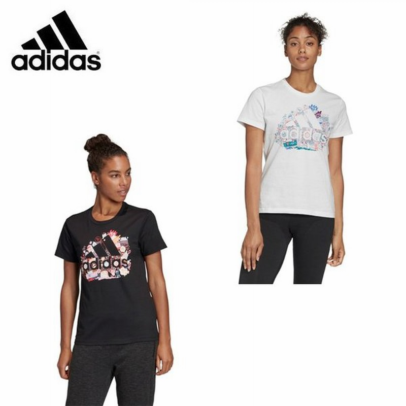 アディダス Tシャツ 半袖 レディース Mh Bos イラスト Tシャツ Glr78 Adidas 通販 Lineポイント最大0 5 Get Lineショッピング