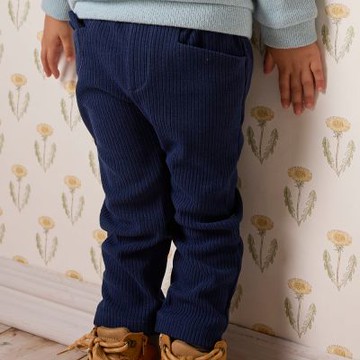 PIPPY可愛動物休閒風長褲 丈青-110-120