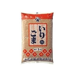 かどや製油株式会社 いりごま(白)1kg×12個セット