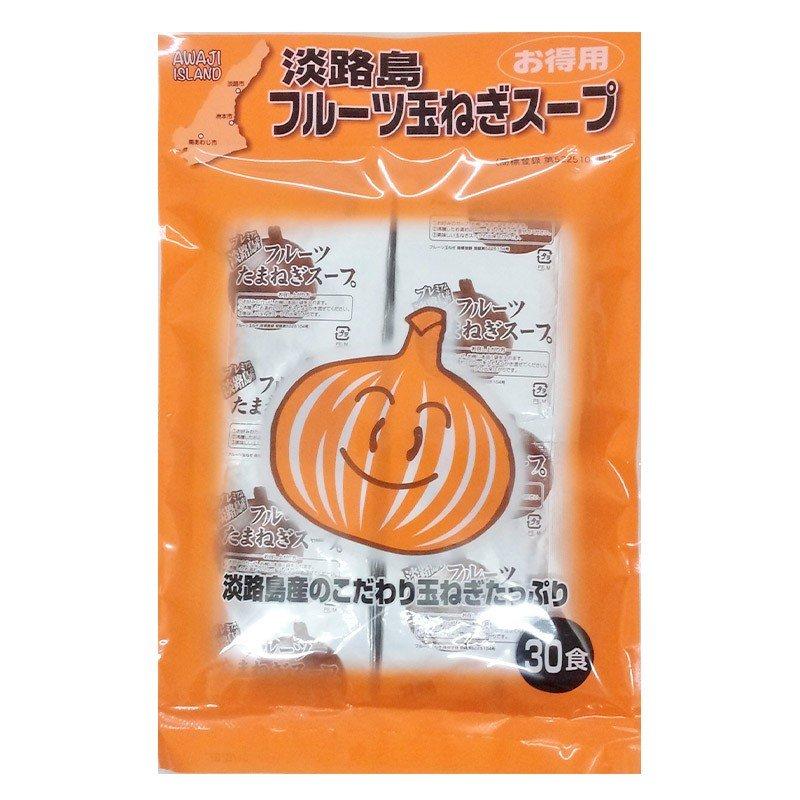 送料無料 ポスト投函 善太 淡路島フルーツ玉ねぎスープ お得用 6.2g×30食