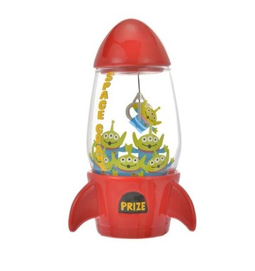 【震撼精品百貨】玩具總動員_Toy Story~日本Disney 玩具總動員 三眼怪玻璃置物罐-火箭夾娃娃機*26938