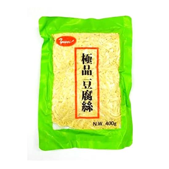 極品 豆腐干糸 冷凍トウフカン 豆腐絲 本場 中国 東北 名物 3点セット 400ｇ ×3