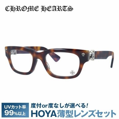 正規品 クロムハーツ HOTATION メガネ ブラック ゴールド 目鏡 www.pa