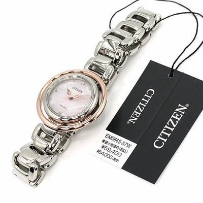 CITIZEN 腕時計 シチズン エル EM0665-57W エコ・ドライブ L