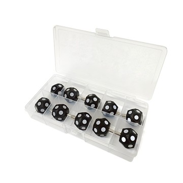 隔日到免運費【REVOPOINT 適用配件】XMinus 掃描用磁吸多面體標記球_5顆/10/20顆裝 +贈收納盒