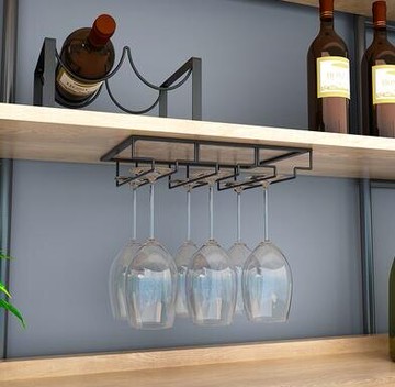 酒杯架 歐式酒吧吊杯架葡萄酒杯架 倒掛 家用紅酒杯架高腳杯架酒杯架懸掛