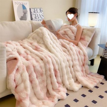 年網紅新款爆款可當毯子可當被子冬季保暖必備大泡泡絨系列毯包郵