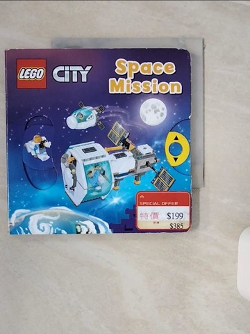 【書寶二手書T8／少年童書_WJC】樂高幼兒互動遊戲書（太空任務）LEGOR City. Space Mission_Macmillan Children’s Books and AMEET Studio