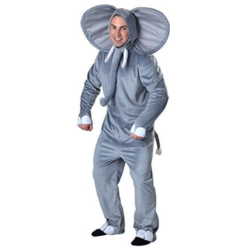 大人用Happy Elephant Costume US サイズ: S カラー: グレイ 並行輸入