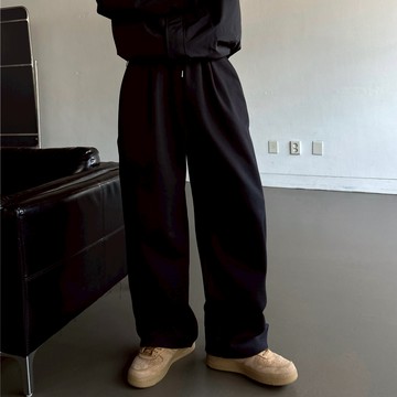 正韓率性廓形厚磅棉工裝休閒寬褲 7色 YUPPIE 預購商品 0414