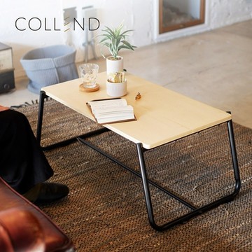 日本COLLEND IRON 鋼製茶几桌/沙發邊桌-DIY