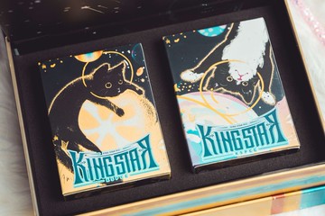 太空貓游卡撲克牌禮盒