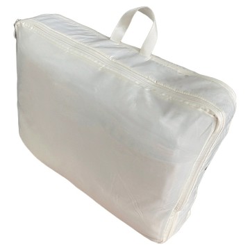 戀家小舖 羽絨壓縮收納袋 米色  1個  大(40 x 30 x 18cm)  1入