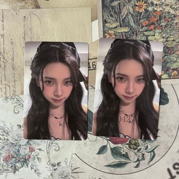 💙KPOP✨ aespa 吒 四巡場周帽子卡 柳智敏 Karina 柚 小卡 同款帽子柚 神顏帽子卡