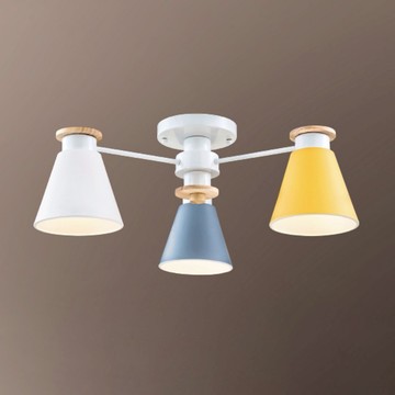 E27 北歐風半吸頂三燈 B188-53-12-1716