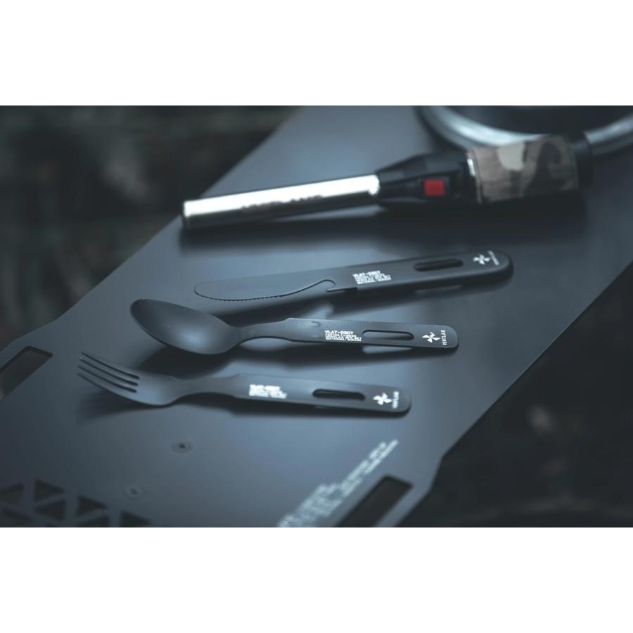 VENTLAX ベントラックス BLACK CUTLERY SET カトラリーセット アウトドア キャンプ