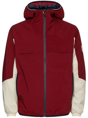 Tommy Hilfiger - two-tone padded hooded jacket - men - Polyester/Thermoplastic Polyurethane (TPU) - L - Red