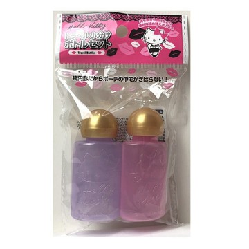 【震撼精品百貨】Hello Kitty 凱蒂貓 凱蒂貓 HELLO KITTY 2入旅行隨身容器瓶#57783 震撼日式精品百貨