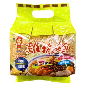 譽方媽媽 雞絲麵-海鮮風味 300g