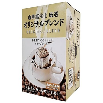 SEIKO COFFEE 珈琲鑑定士嚴選濾泡式咖啡(8g*24入/盒) [大買家]