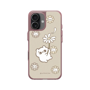 iPhone 17 Clear (相機按鈕) 晶醺玫 - 爽爽貓 Song Song Meow by SECOND - 花開了