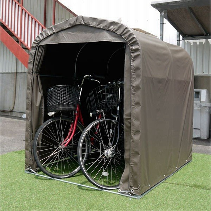 サイクルハウス Sh2 Sb 梅雨 自転車置き場 サイクルガレージ テント 通販 Lineポイント最大0 5 Get Lineショッピング