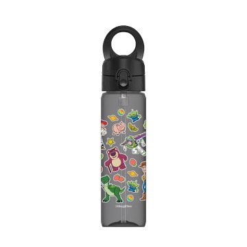 磁吸水壺 AquaStand Tritan 800cc - 附吸管 黑 - 迪士尼-玩具總動員 Toy Story - 玩具總動員 - 30週年紀念角色集合