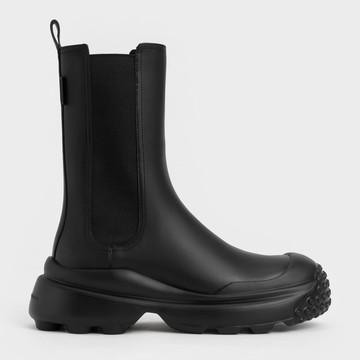 Elba 厚底切爾西靴