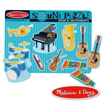 美國Melissa & Doug聲音拼圖 樂器