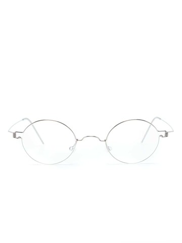 Lindberg - Corona round-frame glasses - unisex - Titanium - 42 - Silver