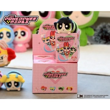 【飛天小女警】 3吋 趴娃系列 吊飾盲盒(隨機出貨)(拆封不退)【墊腳石】玩偶娃娃 鑰匙圈 盒玩