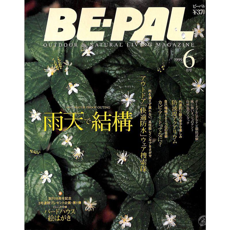 BE-PAL (ビーパル) 1999年6月号 雨天決行特集 アウトドア「快適防水」ウェア捜索隊   防波堤アクアリウム