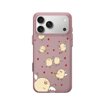 iPhone 17 Pro Max Clear (相機按鈕) 晶醺玫 - 咻咻熊 XiuXiubear - 愛神邱比泥