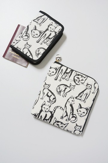 鋼筆素寫風格 貓 防水防震 客制化電子書防護包 可配套護照本包