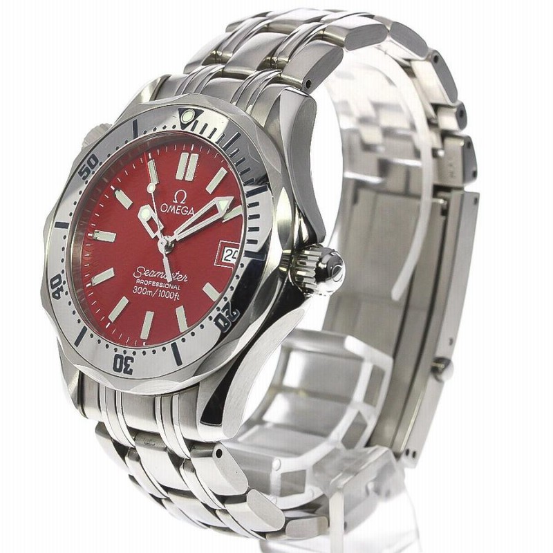 OMEGA SeamasterProfessional クォーツ　ボーイズサイズ Amazon.com: Omega Men's 2222.80.00 Seamaster 300M