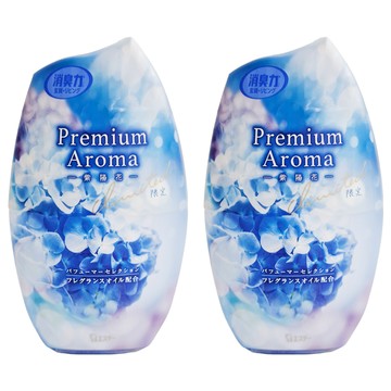 ST 雞仔牌 贅澤部屋消臭力 繡球花 Premium Aroma 限定  400ml  2瓶