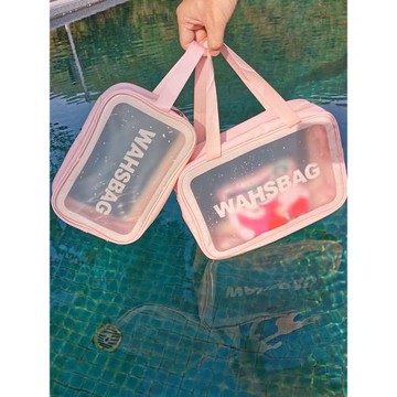 化妝包2025新款網紅游泳衣包便攜旅行泳裝收納袋沙灘防水包沐浴包