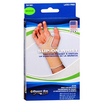 Sport Aid SlipOn Wrist Support Medium each by Sport Aid