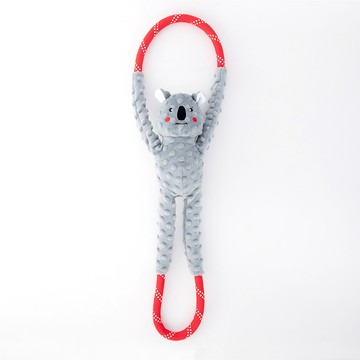 ZippyPaws 一起拔河吧-超耐拉扯無尾熊 ( 有聲玩具 )