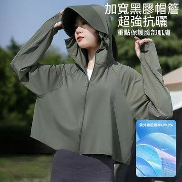 台灣现貨 原紗冰絲防曬衣 女外穿薄款防曬衣 夏季紫外線透氣防曬衣 戶外騎車外套 防曬衣女 騎車外套 連帽防曬衣 涼感外套